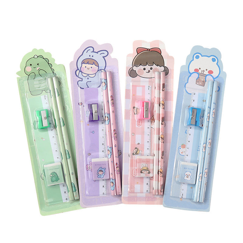 Wholesale Cartoon Wooden Pencil Sets