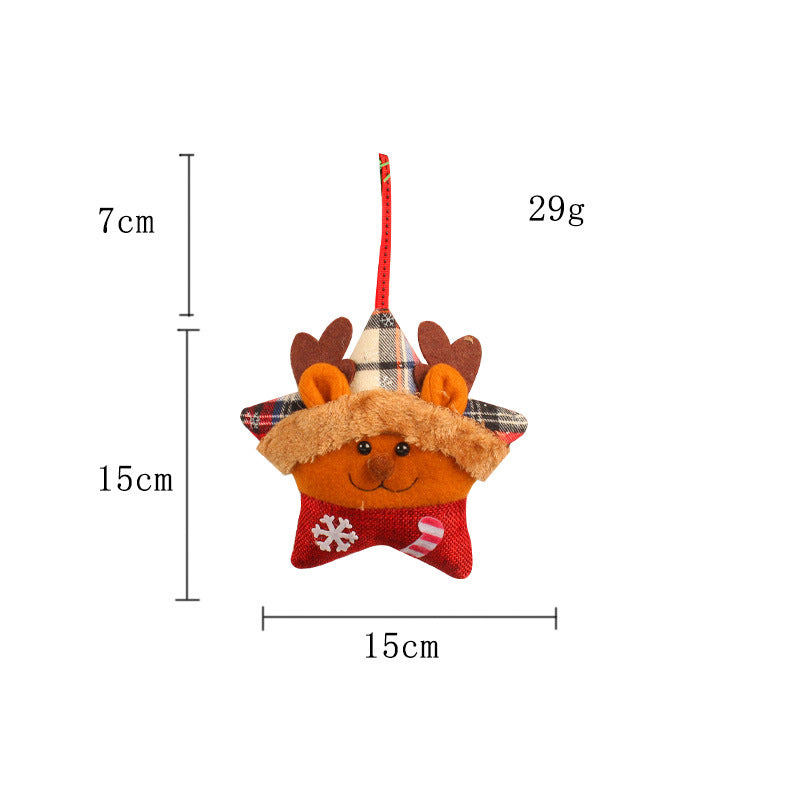 Wholesale Christmas Santa Elk Christmas Tree Decoration