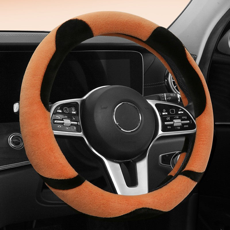 Wholesale Winter Plush Cartoon Handlebar Covers