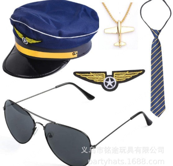 Wholesale 50pcs Halloween Masquerade Stewardess Cosplay Cosplay Props