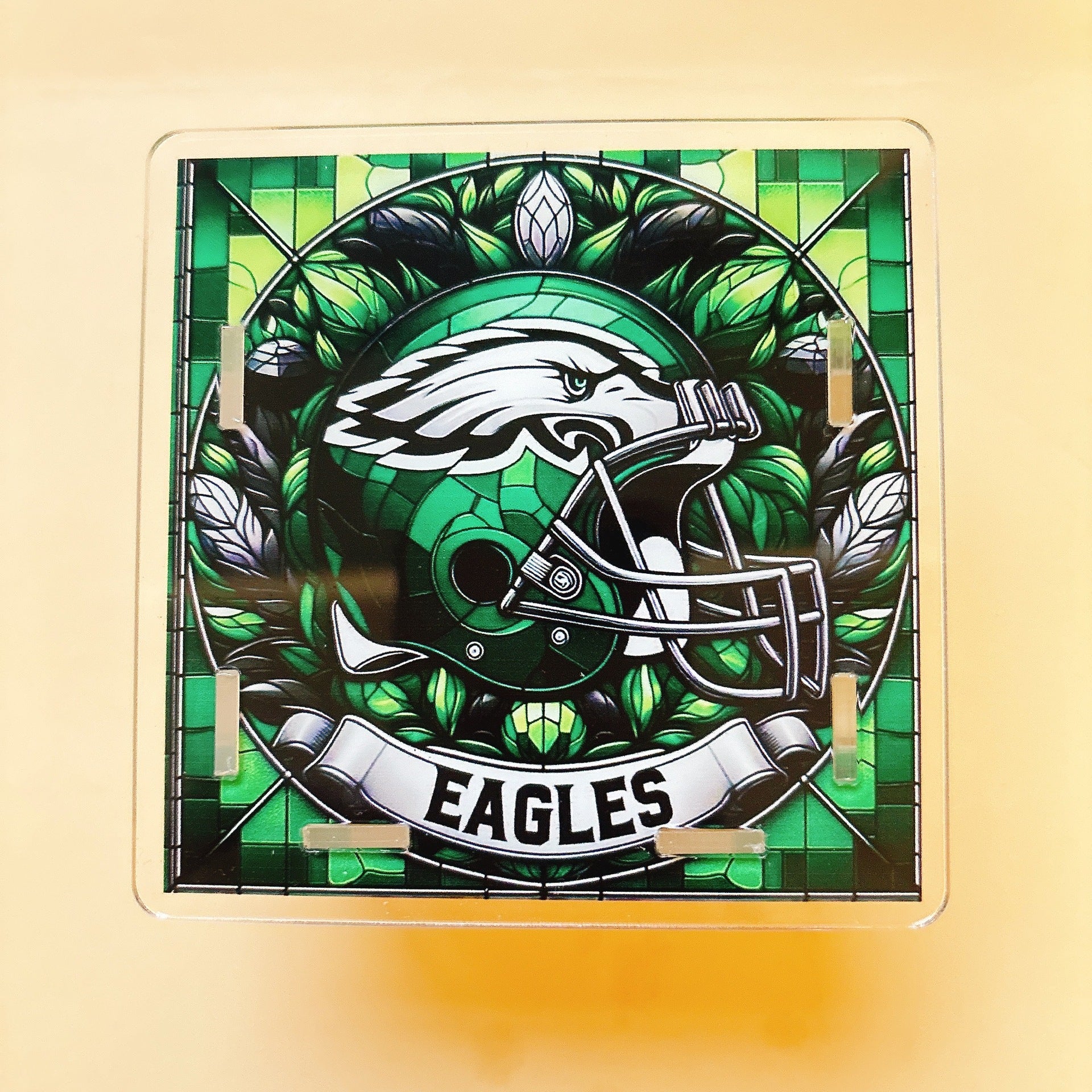 Wholesale Sporting Acrylic Pen Holder Popular Pen Box Creative Gift Stationery Student 10cm