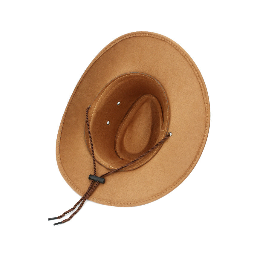 Wholesale Western Cowboy Hat Suede Knight Hat