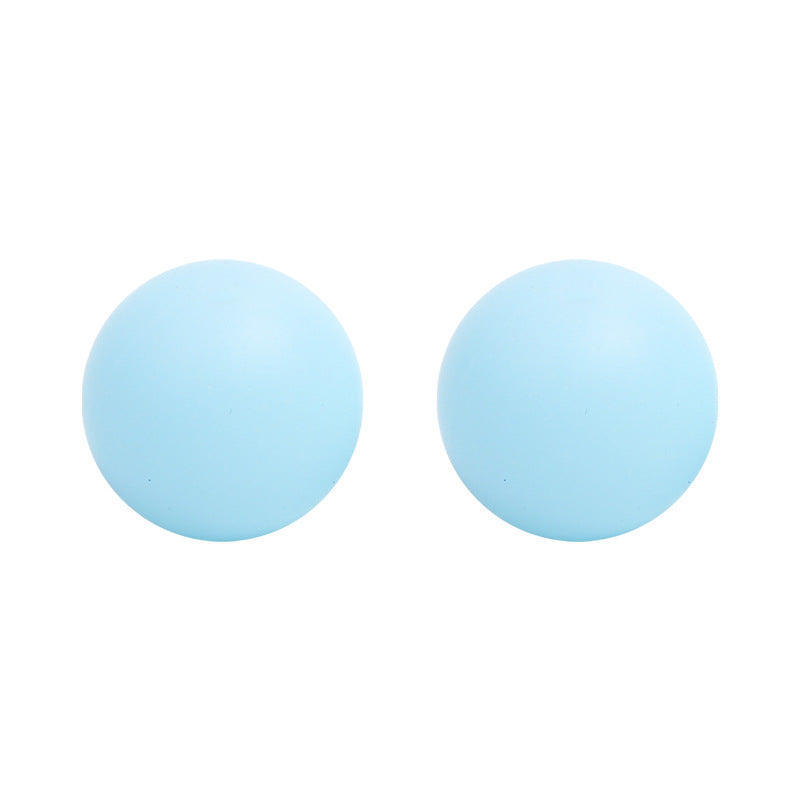 Al por mayor 50 piezas de 15 mm brillo en las cuentas de silicona oscura