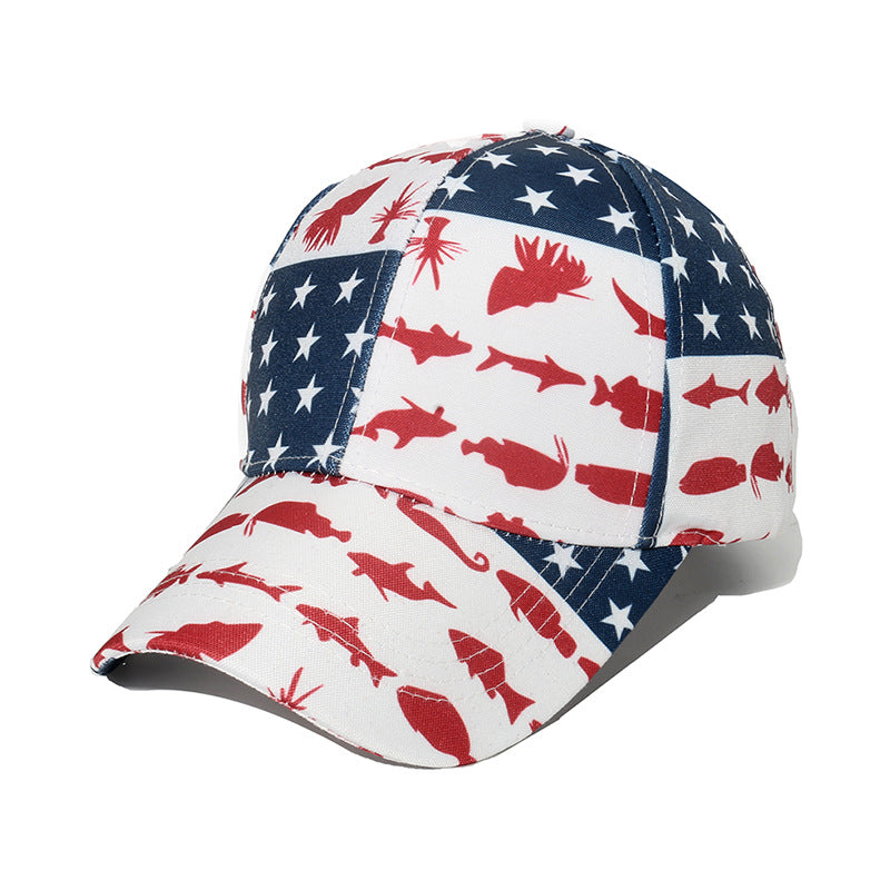 Wholesale Hip Hop Visor Tie Dye Polyester Baseball Cap