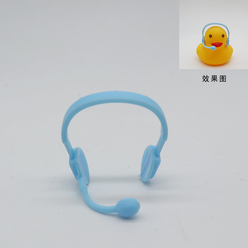 Wholesale 100pcs/pack small duck toy hat accessories