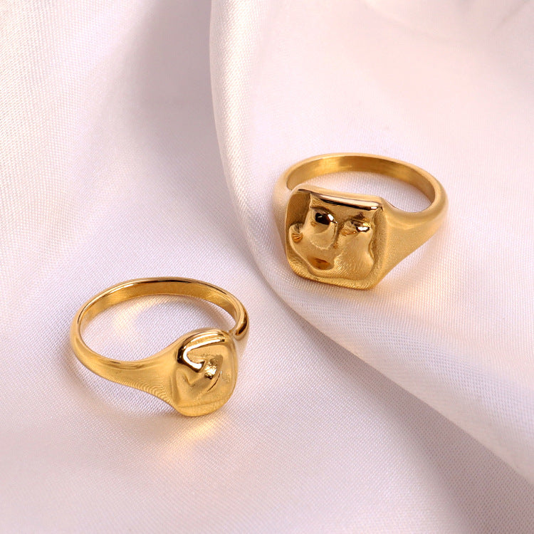 Wholesale 18K Gold Plated Stainless Steel Body Earrings