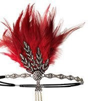Wholesale Pearl Feather Alloy Headband