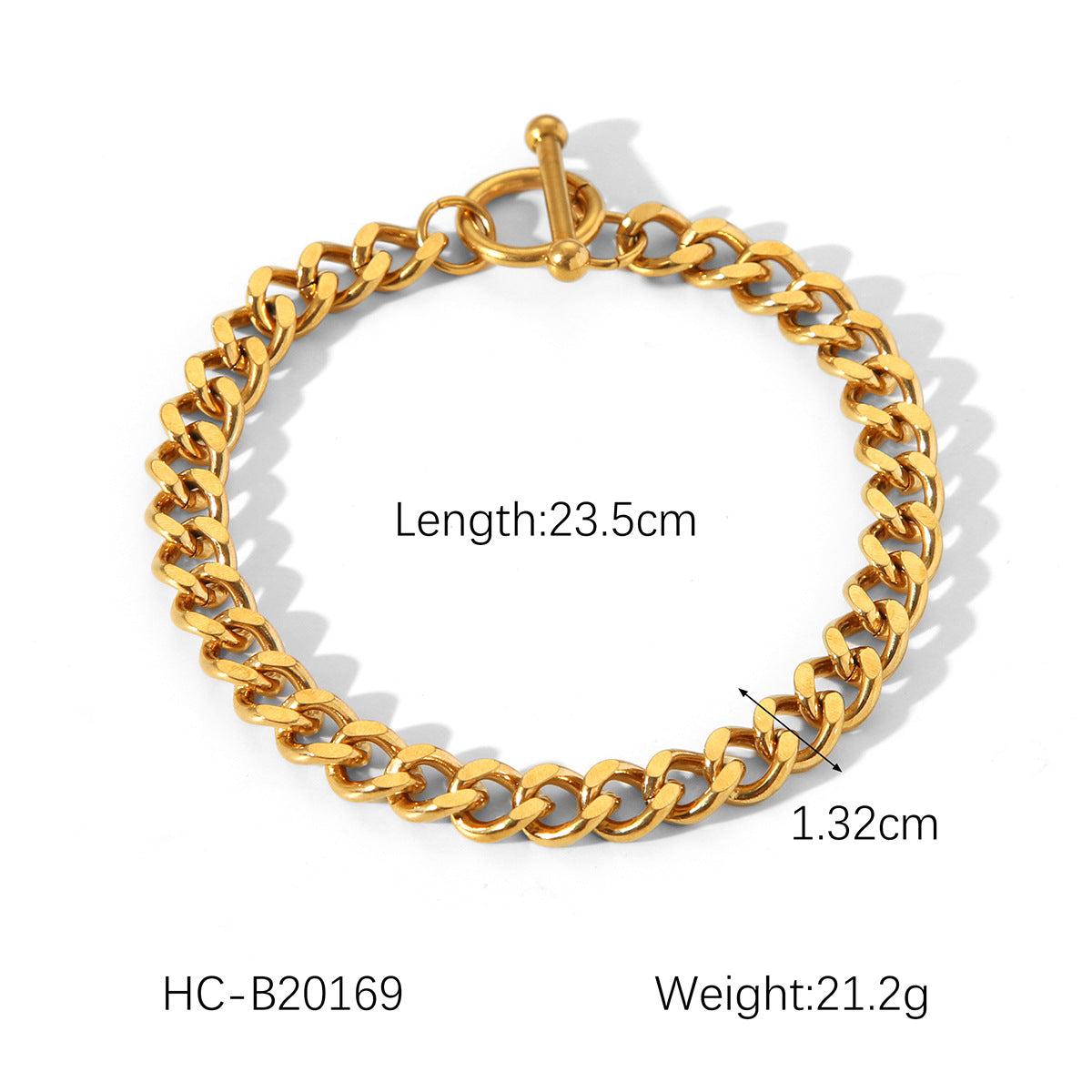 Wholesale Hot Selling 18K Gold Plated Bracelet Stainless Steel Bracelet Female INS Style Fashion Ball Ball Chain Handmade Chain Jewelry