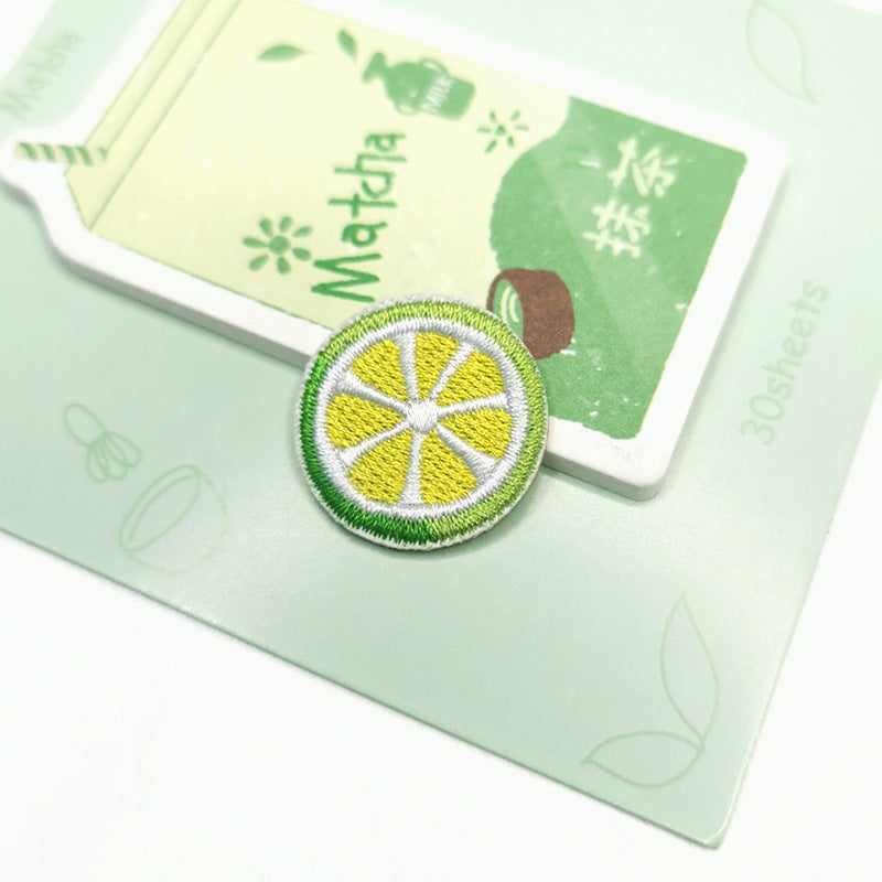 Wholesale Cartoon Fruit Embroidery Decorative Patch