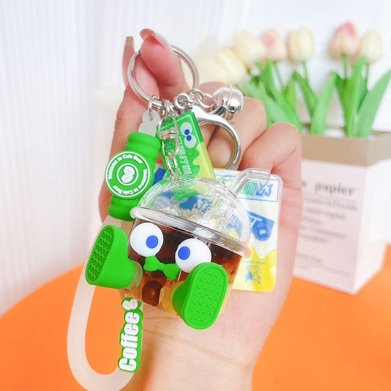 Figura de caricatura al por mayor llaves acrílicos