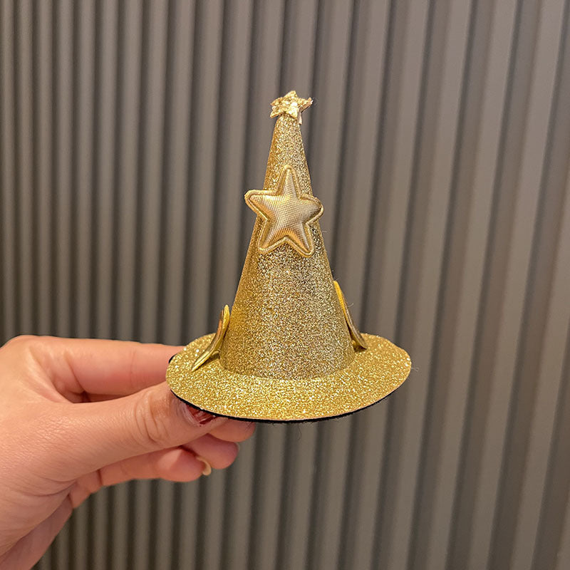 Wholesale Halloween Witch Ghost Hat Headdress Hair Accessories OLY-HC-XiaoShu008