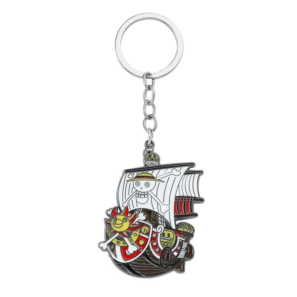 Wholesale One Piece Garo Tonkotsu Luffy Keychain