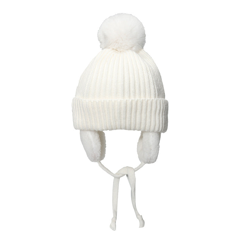 Wholesale Winter Children's Knitted Woolen Hats and Ear Protection Hats