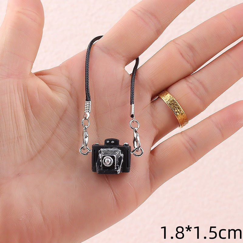 Wholesale Retro Camera Black and White Bag Neck Strap Accessory