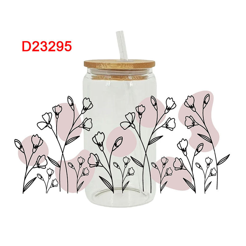 Wholesale UV Transfer Paste Glass Crystal Label Crystal Paste 16OZ UV DTF WRAPS