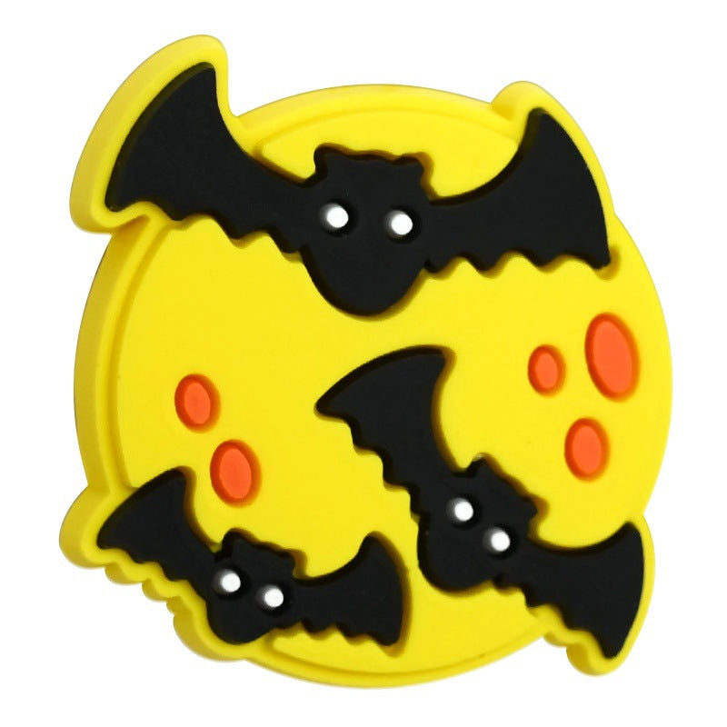 Wholesale Random 100pcs/pack  Cartoon Halloween Series PVC Soft Focal Beads