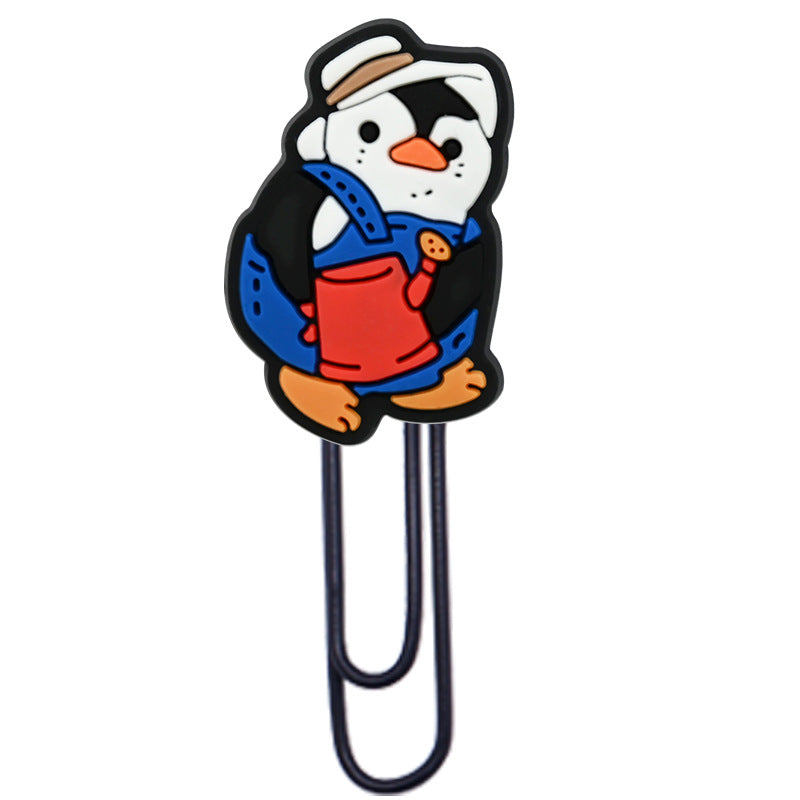 Wholesale  Random 50pcs/pack   Cartoon Antarctic Penguin Bookmarks
