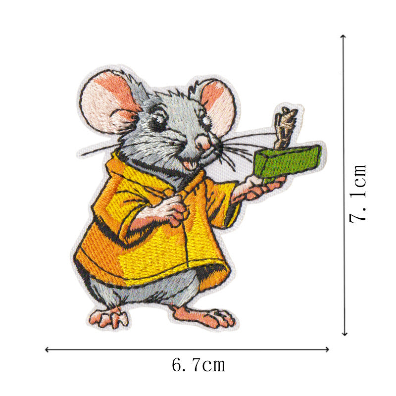 Wholesale 9 Piece Embroidery Thread Set With Cartoon Design For Coat Decoration DIY Fashion Accessory OLY Exclusive