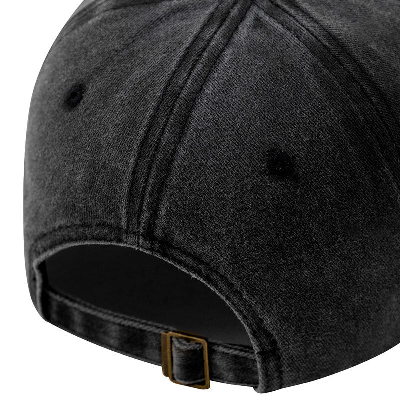 Wholesale Dragonfly Print Washed Distressed Baseball Cap