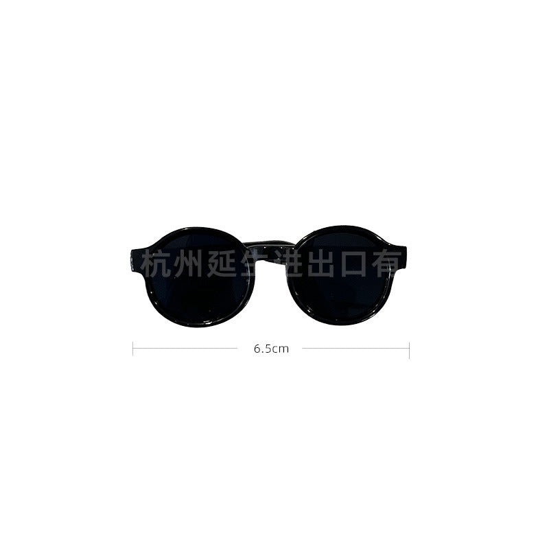 Wholesale 6. 5cm wide glasses doll sunglasses Doll Accessories