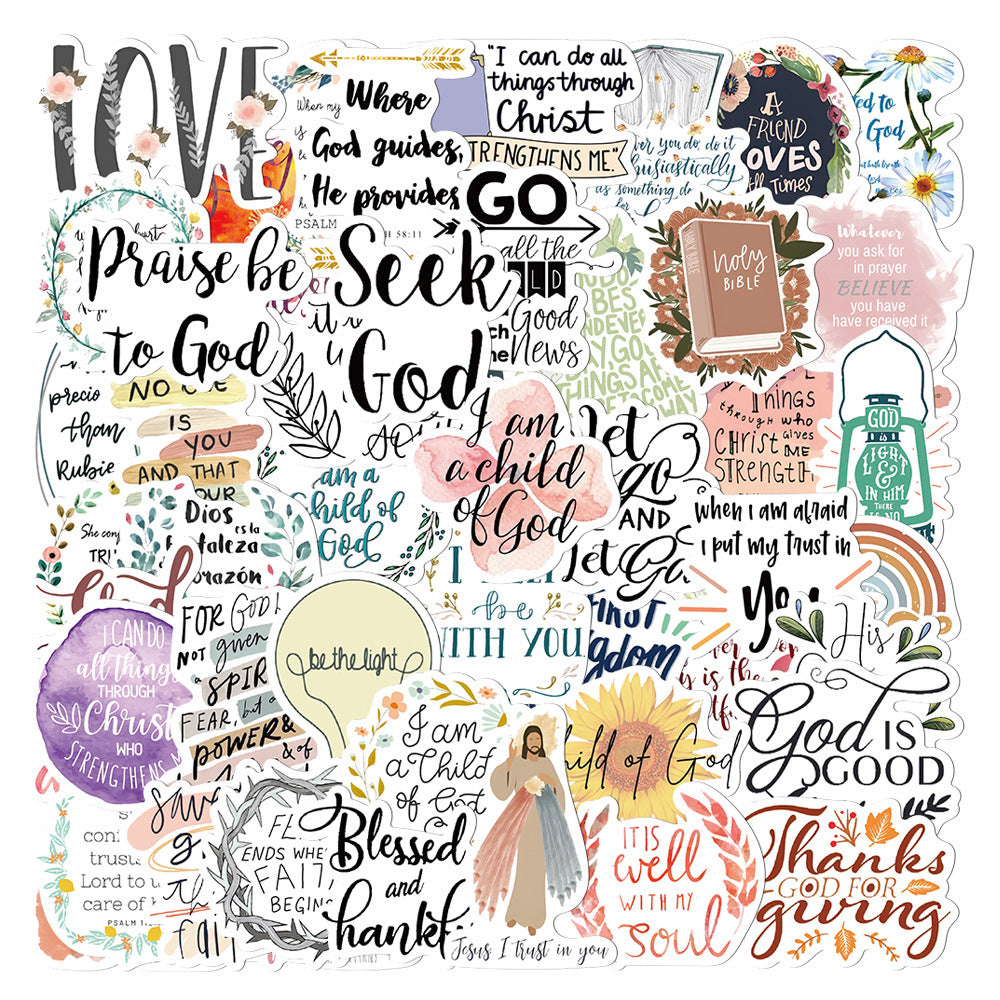 Wholesale 50pcs Christmas series stickers