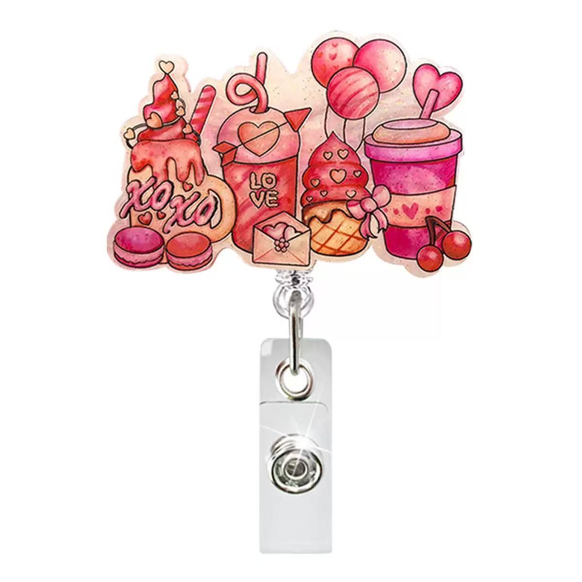 Wholesale Christmas Tree Christmas Cartoon Badge Reels