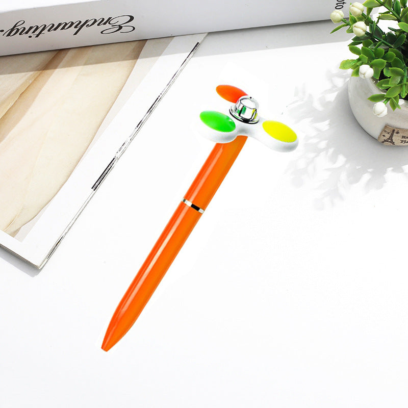 Wholesale Colorful Rotating Fidget Spinner Ballpoint Pen