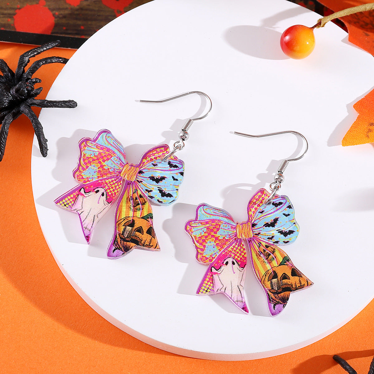 Wholesale  colorful acrylic drop earrings