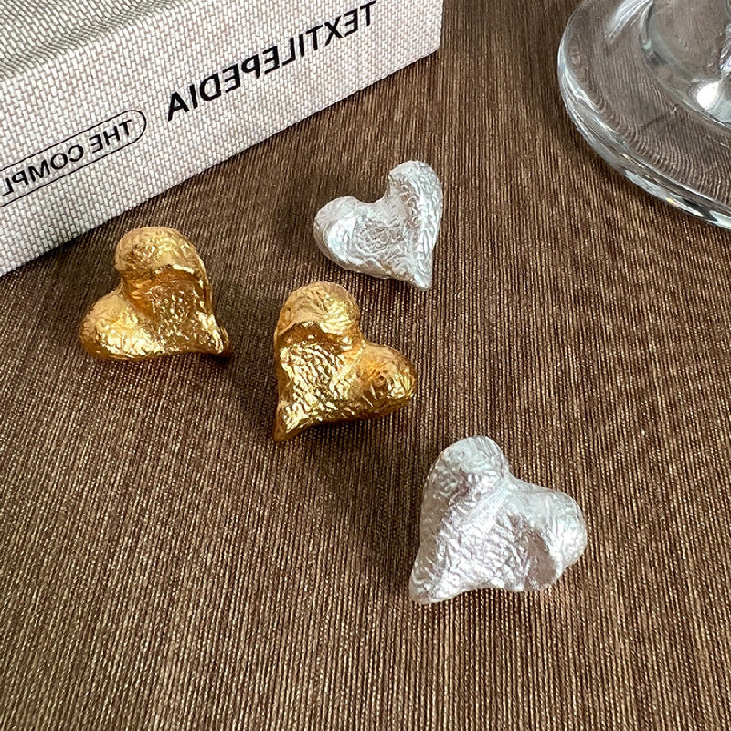 Wholesale Love Alloy Gold Plated Earrings