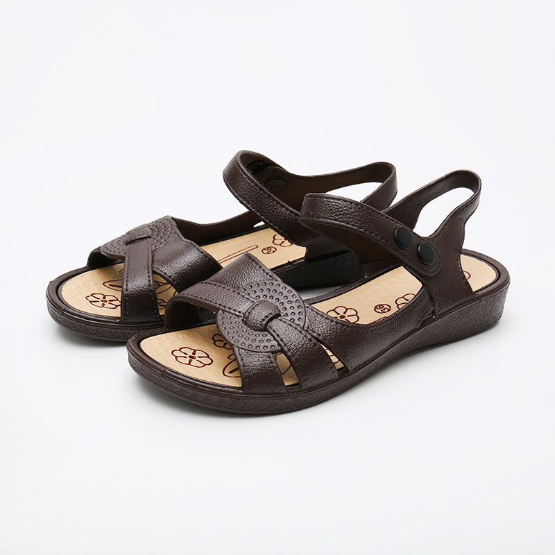 Wholesale PVC Casual Soft Soled Sandals
