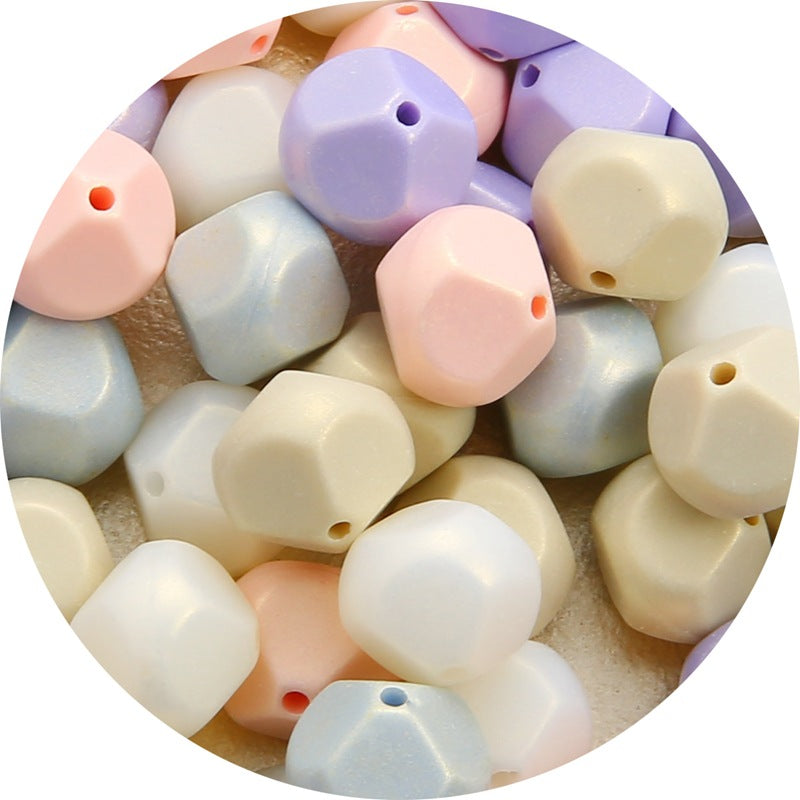 Wholesale Macaron Color Acrylic Beads with Straight Holes