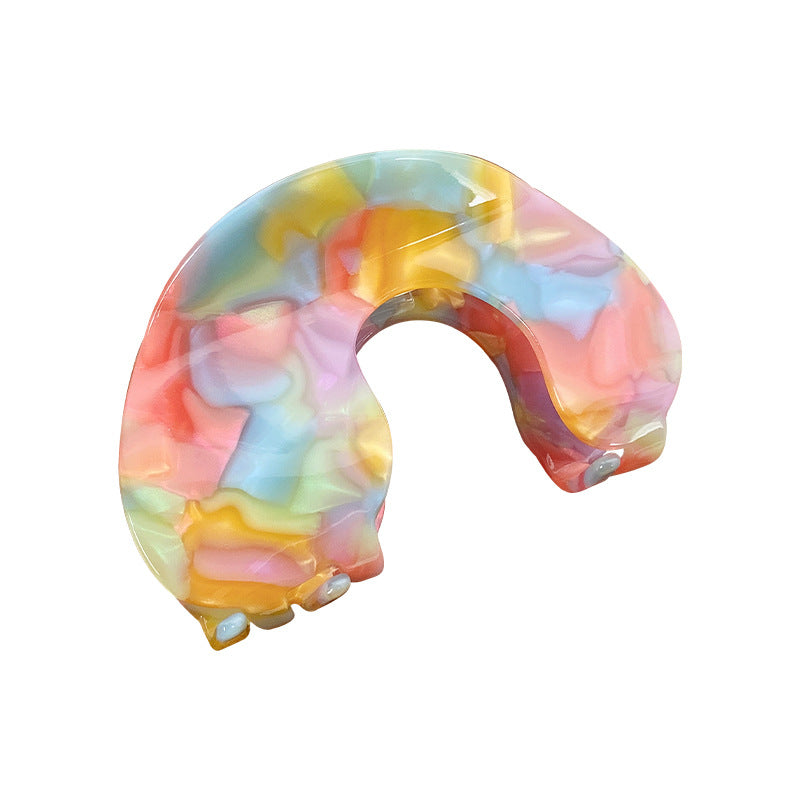 Wholesale Colorful Acetate Grippers Hair Clips