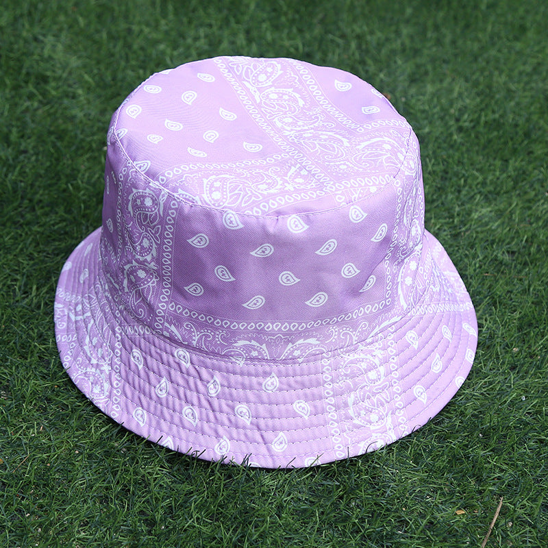Wholesale 2023 Summer New Cashew Flower Polyester Bucket Hat