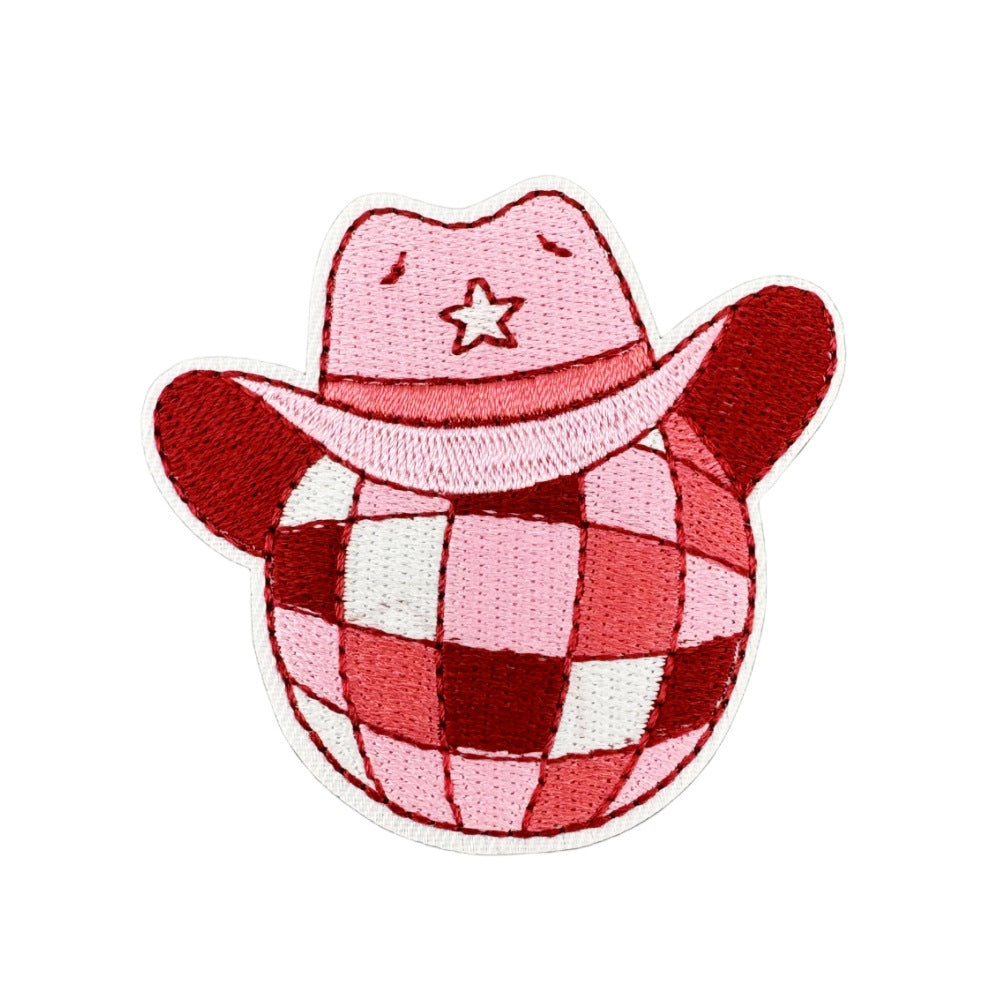 Wholesale Pink Western-style Cartoon Embroidery DIY patches