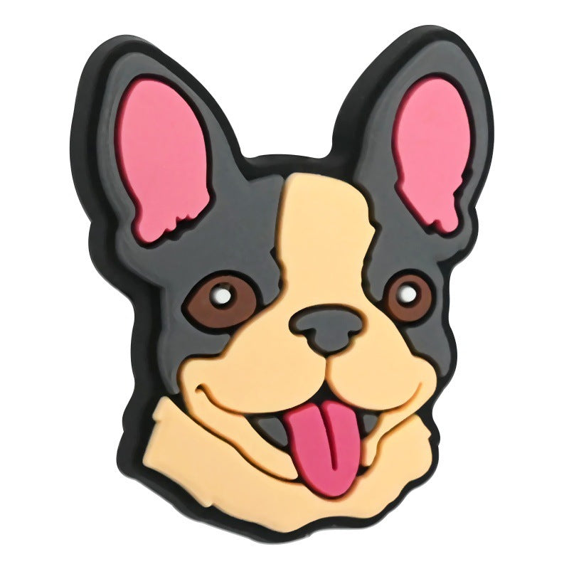 Wholesale Random 100pcs Shiba Inu Dog Cartoon  Focal Beads