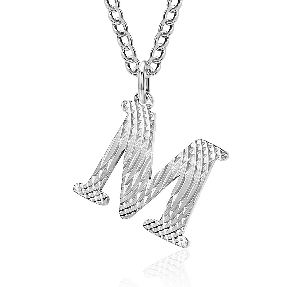 Wholesale English Letter Titanium Steel Necklaces