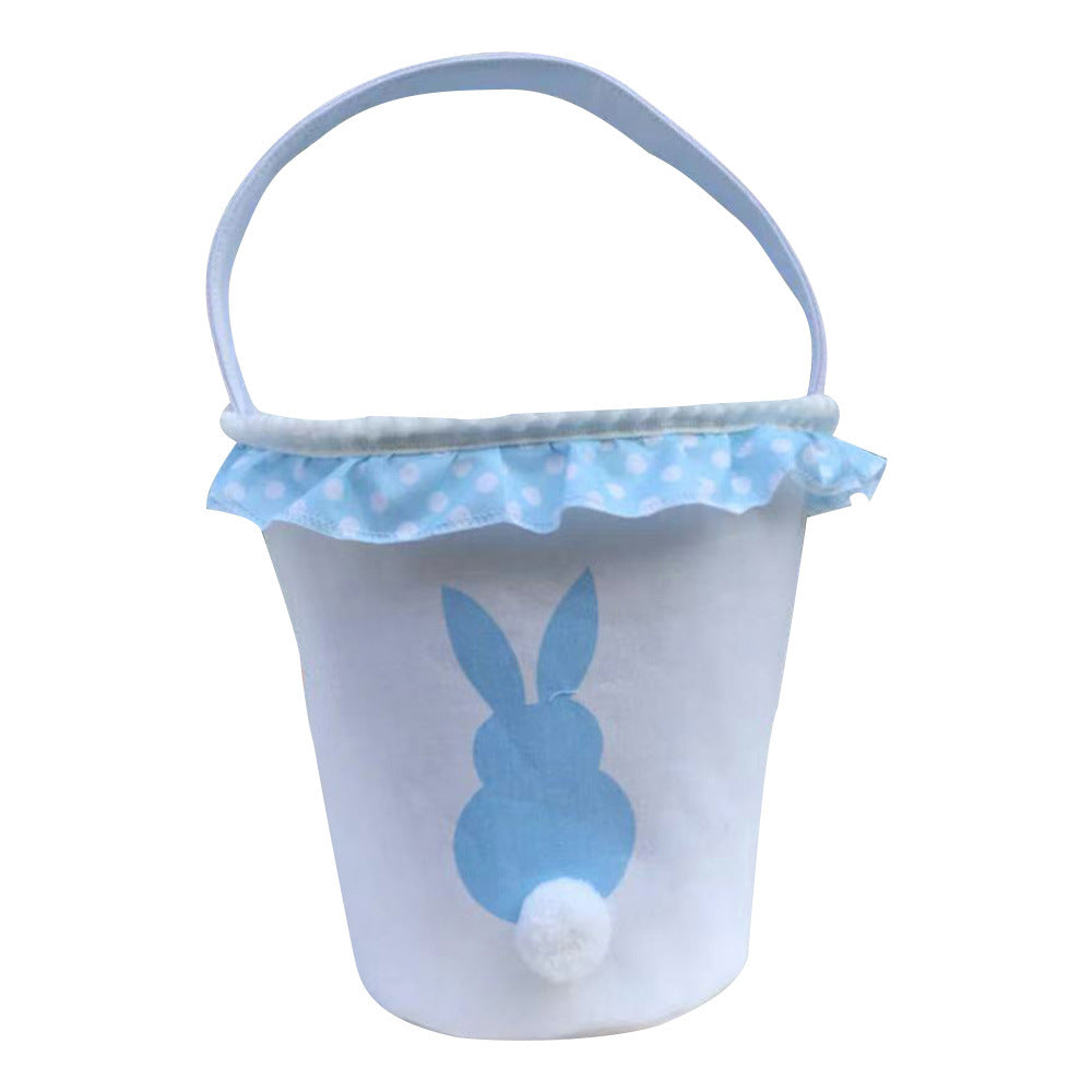 Wholesale 30PCS Easter Rabbit Tail Cotton Handbags