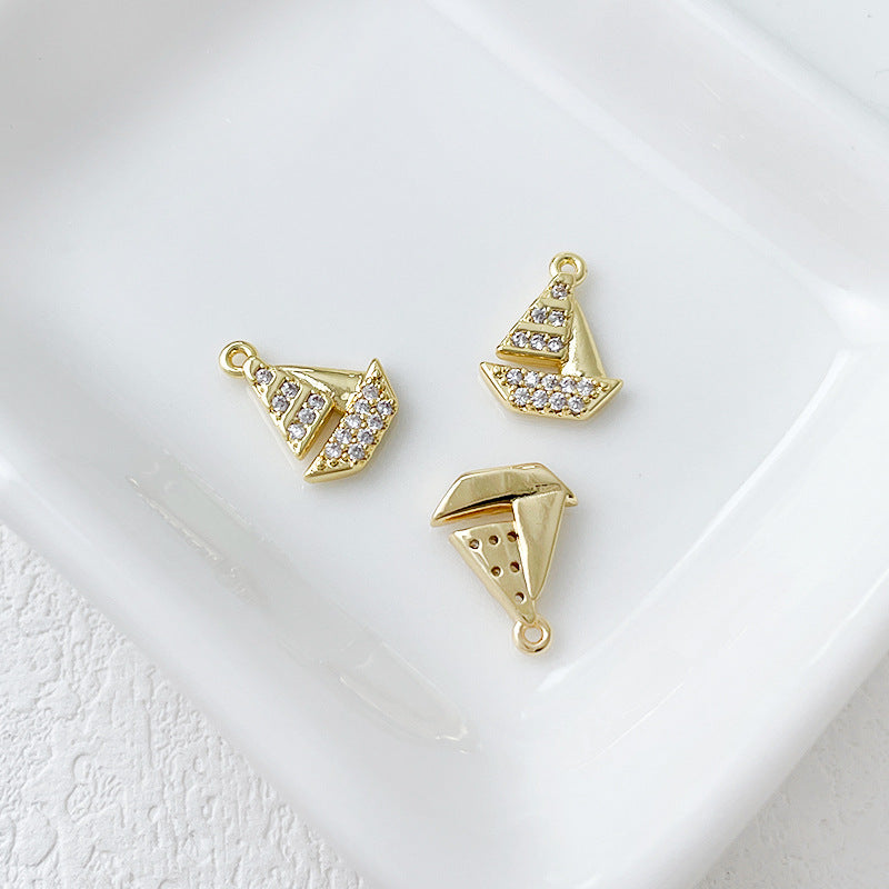 Wholesale 14k Gold Plated Marine Creature Pendant Diy Accessories