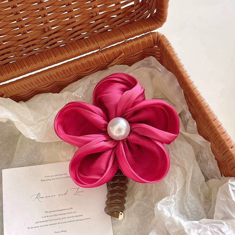 Wholesale Sweet Sunflower Bubble Braid Hair Artifact Ponytail High-end Telephone Line Hair Scrunchies