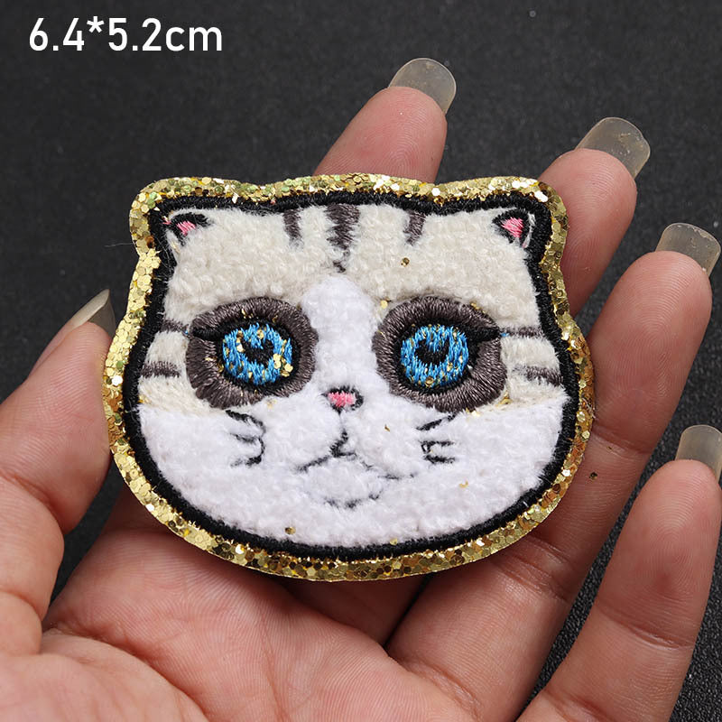 Wholesale DIY Cartoon Embroidered Towel Embroidery Patch
