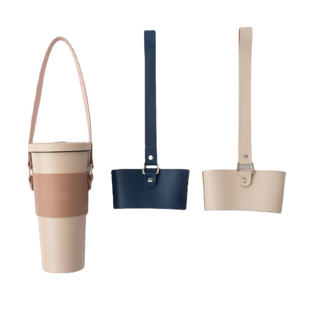 Wholesale Spot new portable cover thickened milk tea accessories outdoor portable bag