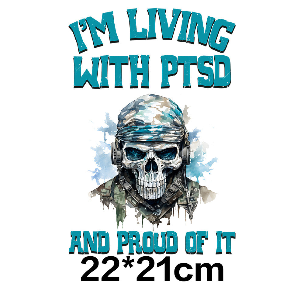 Wholesale Veteran  Letters UV DTF Ready To Press Transfers Wraps