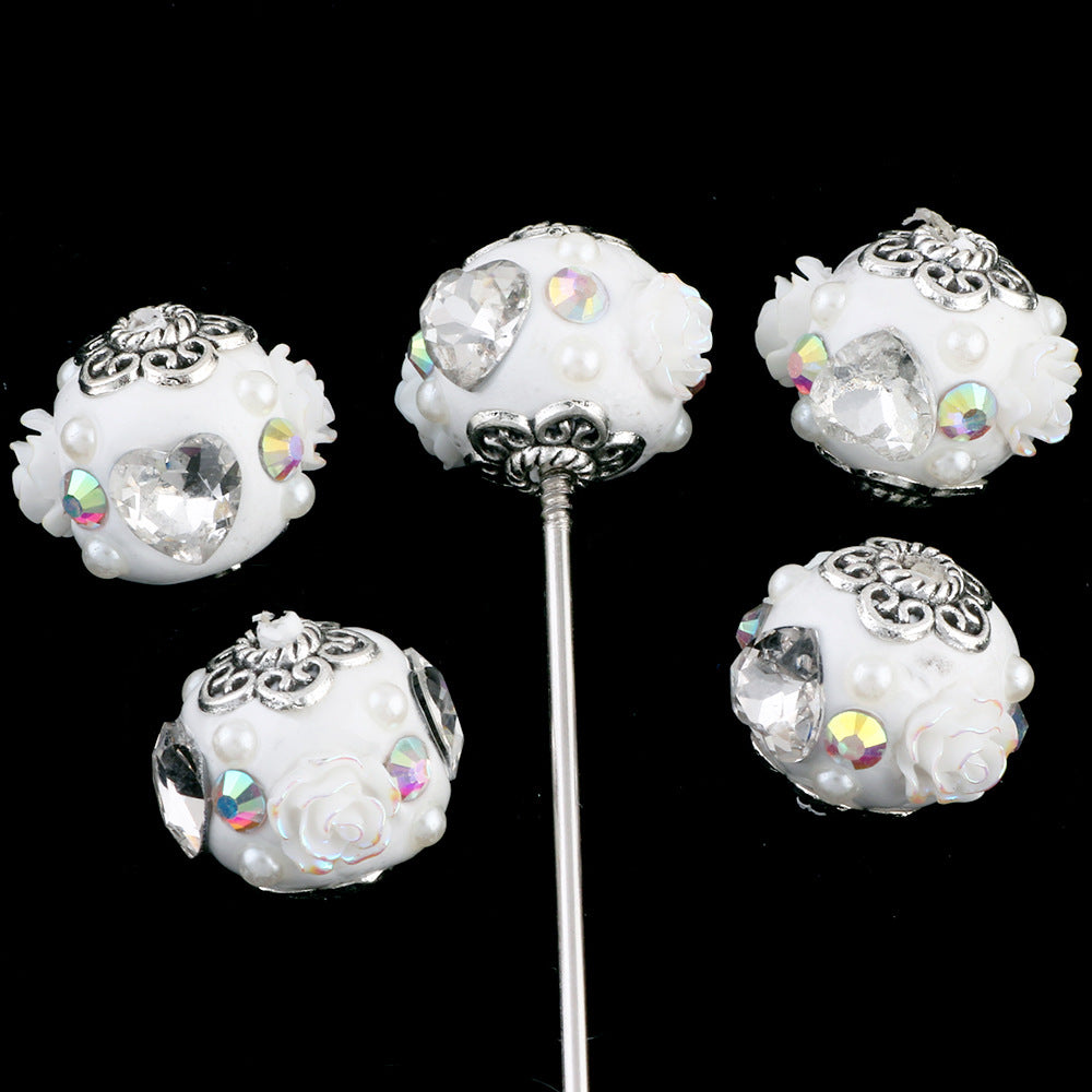 Wholesale 10pcs/pack Mermaid Tears Drill Ball  Beads DIY