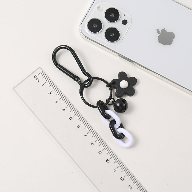 Wholesale Flower Chain Bell Keychain