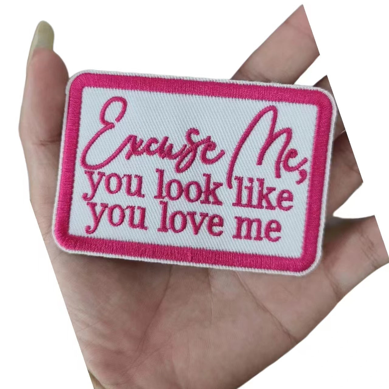 Wholesale Chic Retro Text Embroidered Patch With Iron On Backing Cowgirl Mama Stay Feral Excuse For Coat Craft And Fashion Accessory Resale