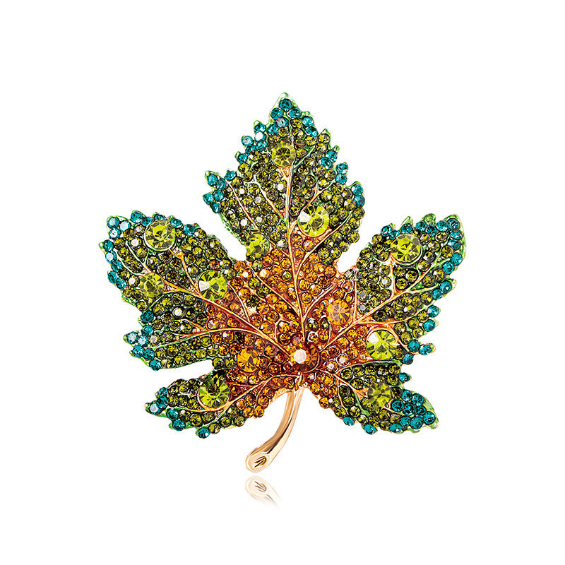 Wholesale Maple Leaf Brooch Alloy Brooch