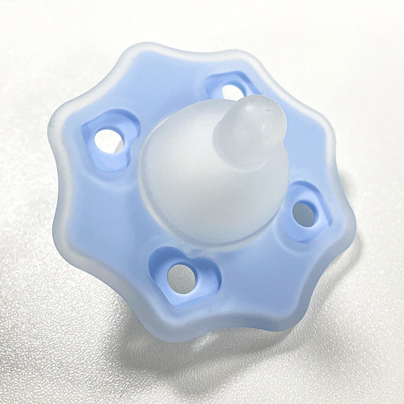 Wholesale Silicone Two-color Teether Pacifier