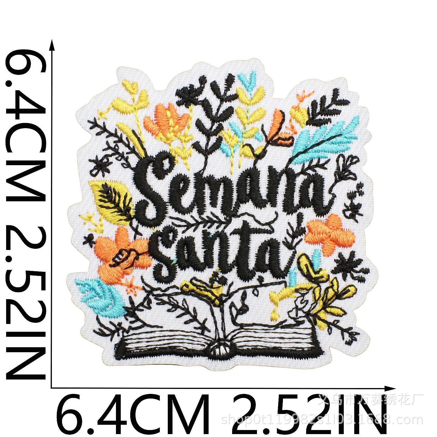 Wholesale Inspirational Embroidered Patch Alphabet Motto Clothing Decorative Accent For Resale
