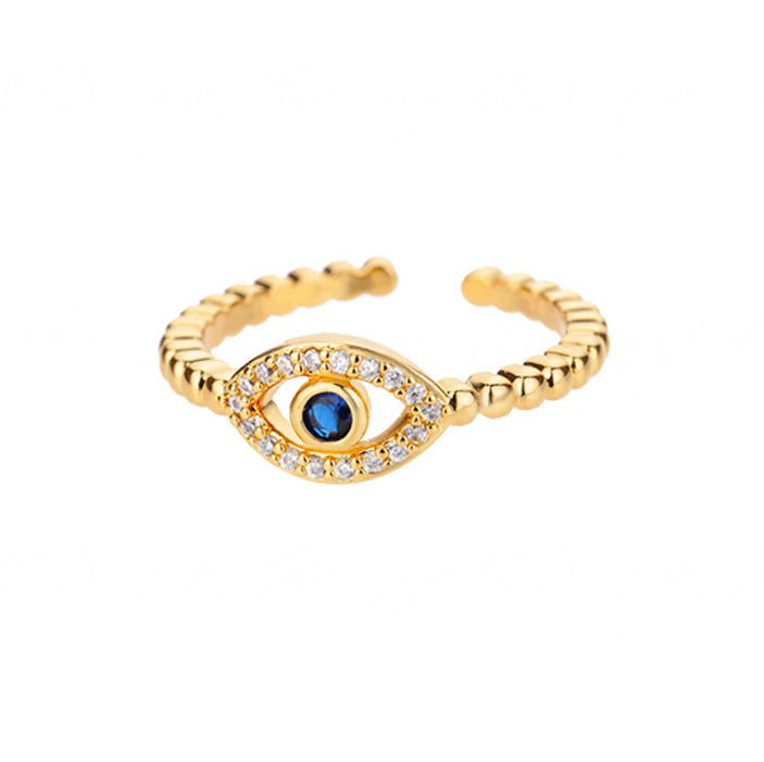 Wholesale Fashion Personalized Devil' s Eye Opening Index Finger Ring
