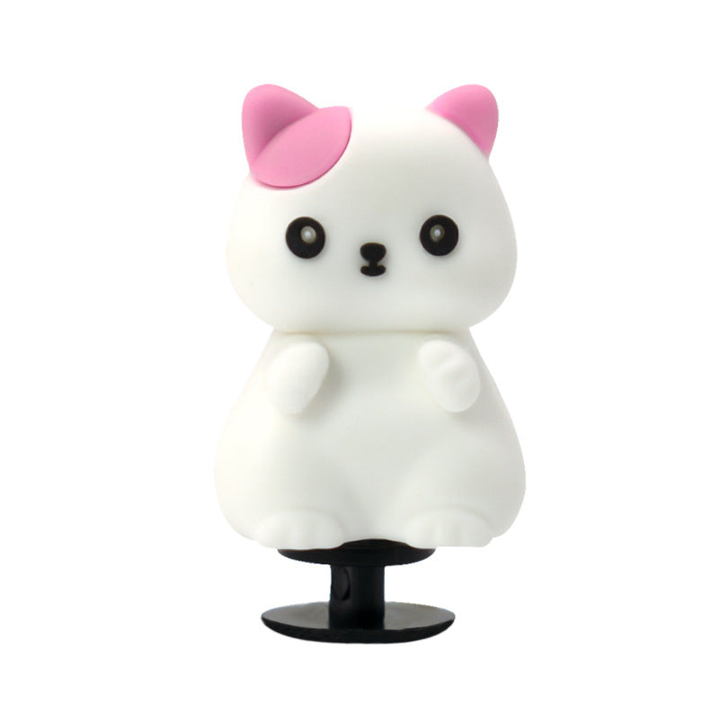 Wholesale 5pcs  Cute Animal Garden Kitten 3D Crocs Decorative Accessories